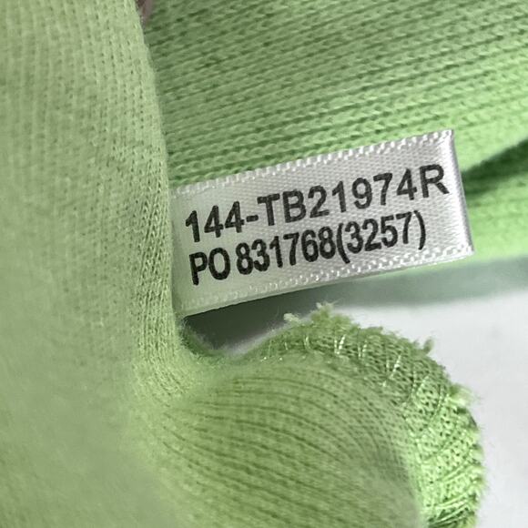 Tommy Bahama Half Zip Small Pullover Sweater Green 100% Cotton Men’s Golf Shirt - Picture 11 of 11